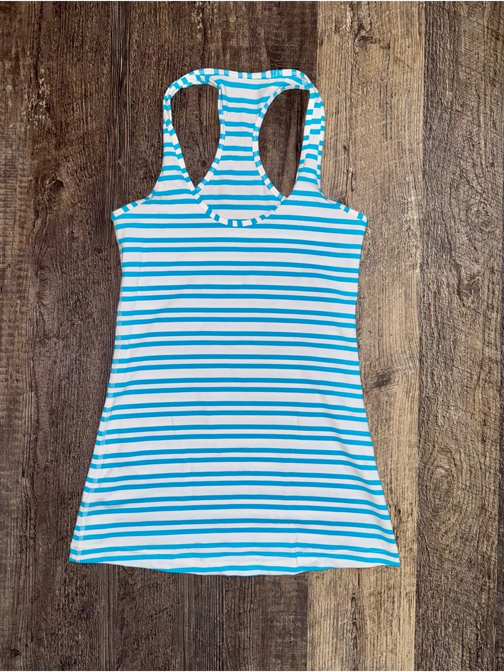 Striped Racerback Tank Top - Picture 2 of 3